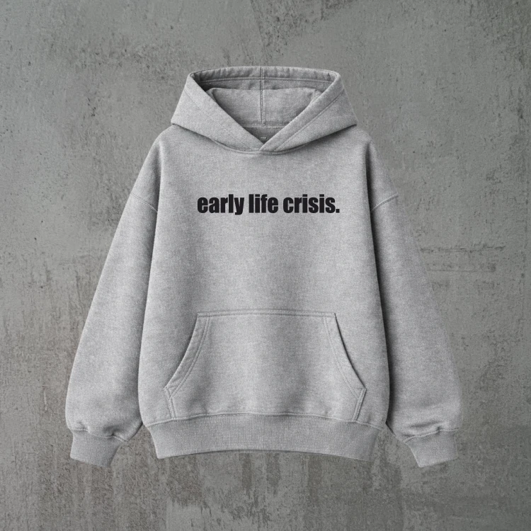 early life crisis szara bluza czarny.png
