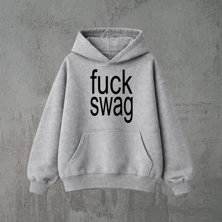 fuck swag bluza szara czarny.png